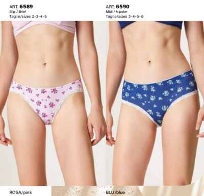 WOMEN'S BRIEFS 6589 Tellini S.r.l. Wholesale Clothing